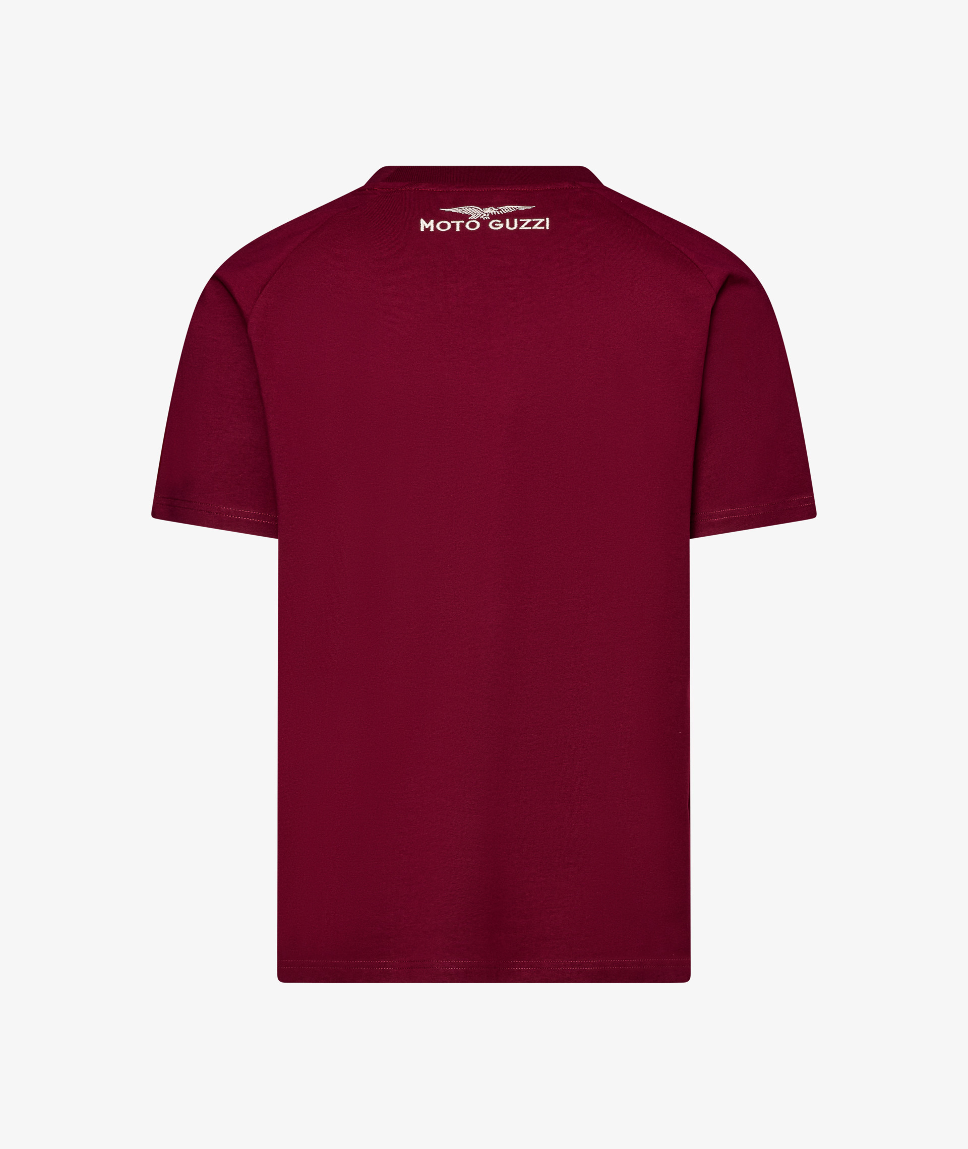 Moto Guzzi men's T-shirt "Heritage" burgundy red