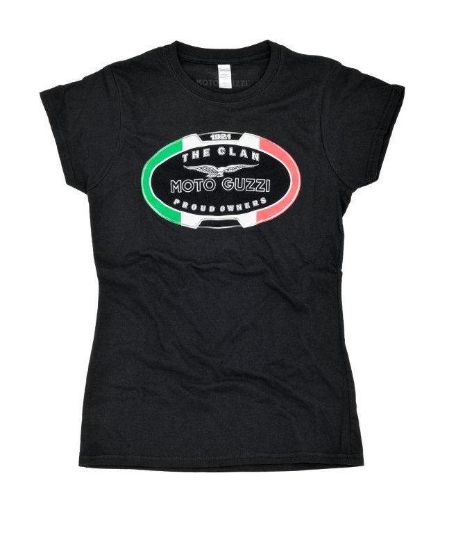 Moto Guzzi Ladies T-Shirt THE CLAN black