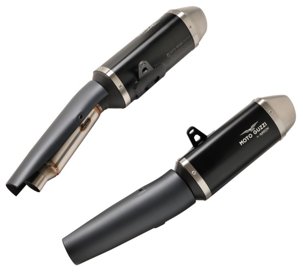 Exhaust Slip-On by Arrow for Moto Guzzi V7 850 2021-