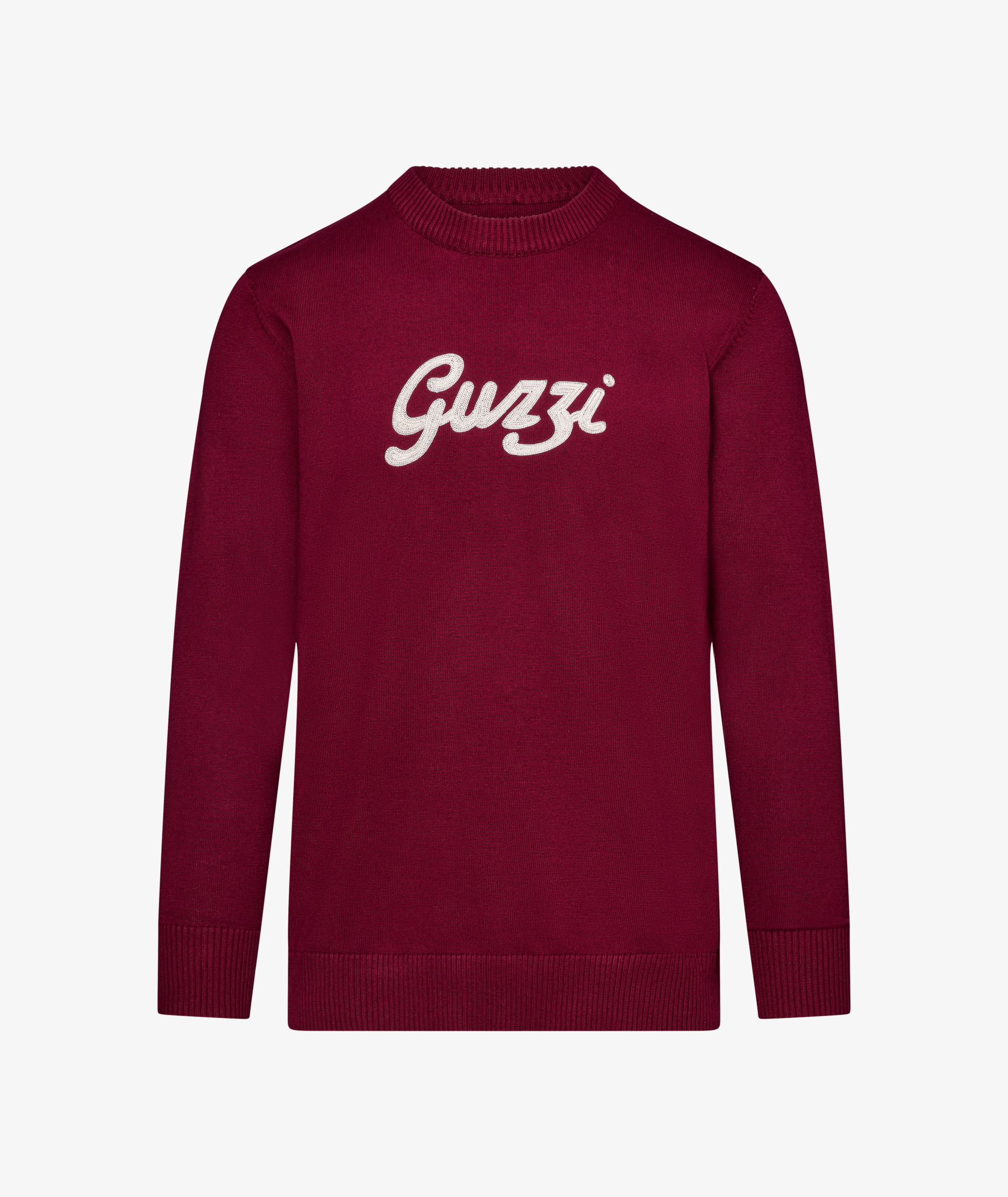 Moto Guzzi men's sweater "Heritage" burgundy red