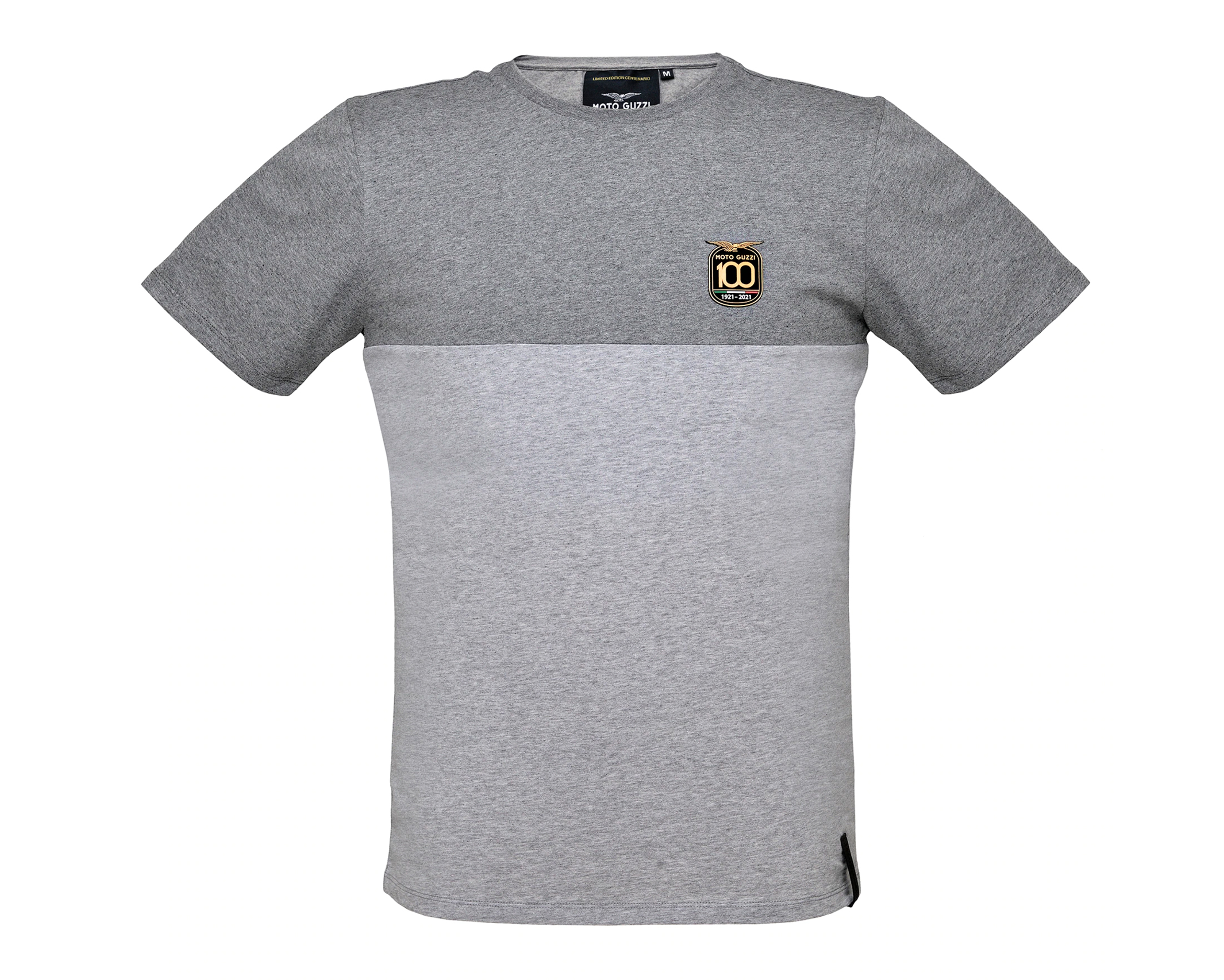 Moto Guzzi T-shirt, Centenario 100 years: gray