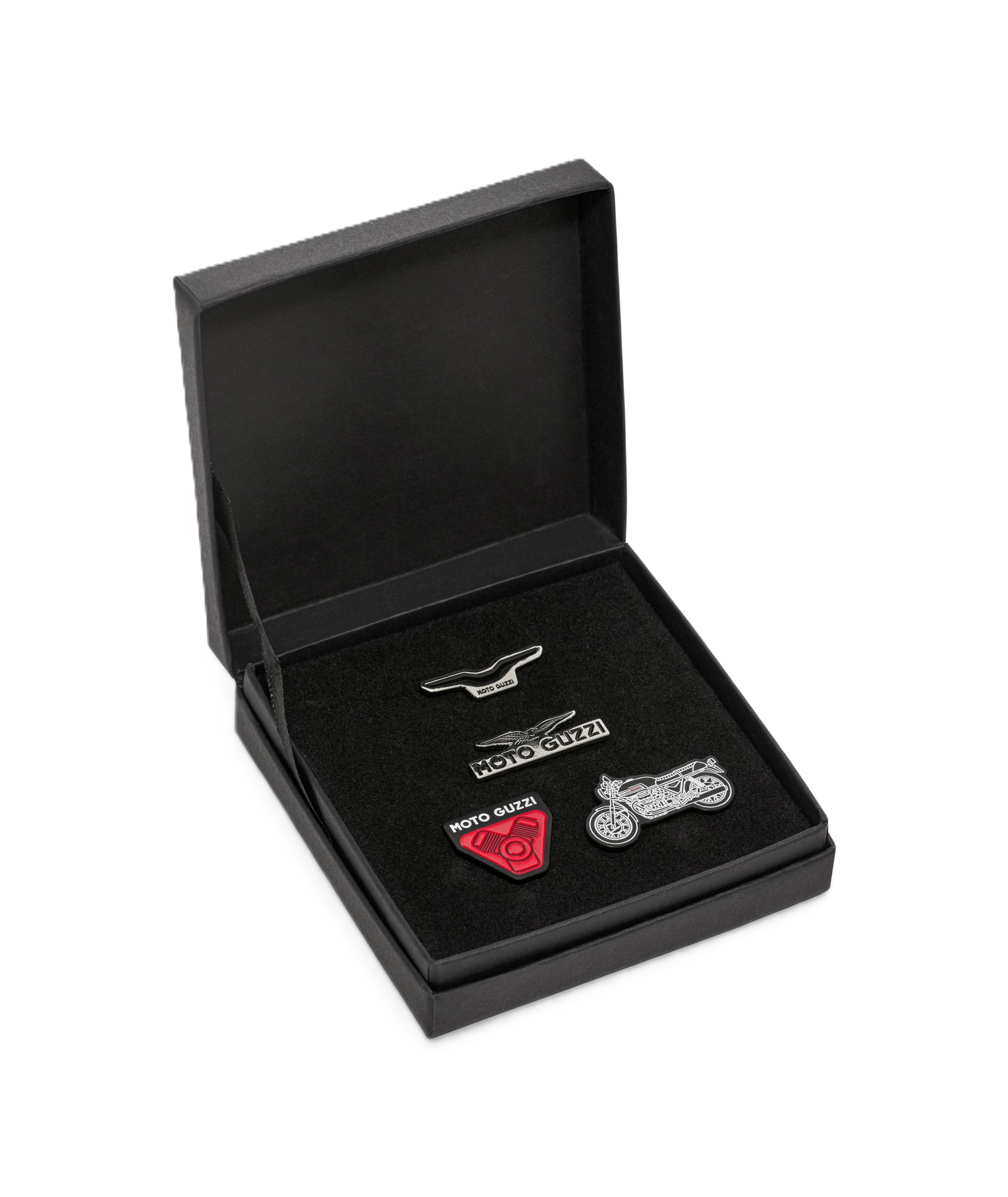 "Moto Guzzi Essential" pin set