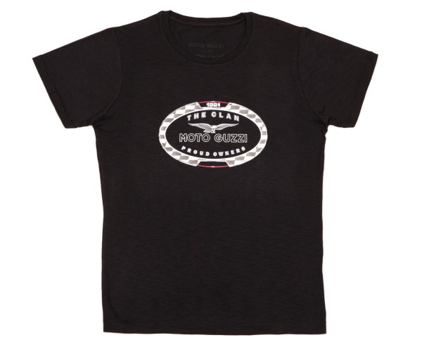 Moto Guzzi men&#039;s t-shirt THE CLAN black