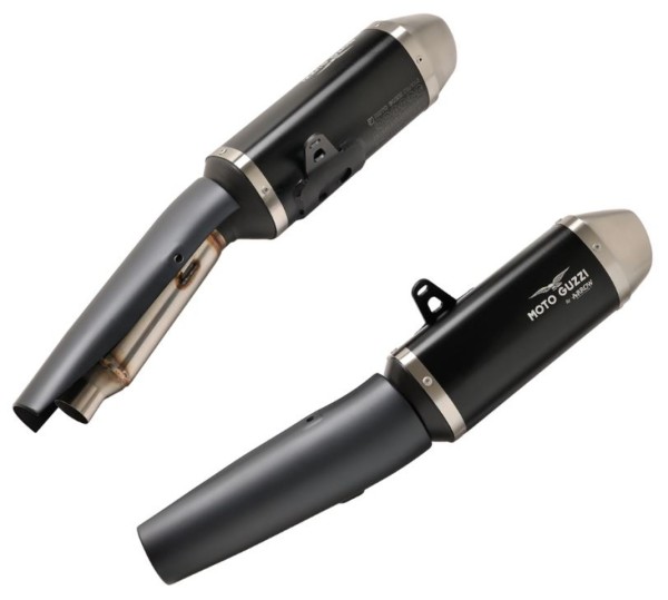 Exhaust Slip-On by Arrow for Moto Guzzi V7 850 2021-