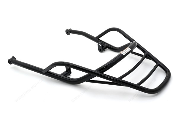 Luggage rack, rear, black, rigid for Moto Guzzi V7 850 2021-