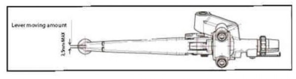 Original clutch lever V85 TT 2020-2024